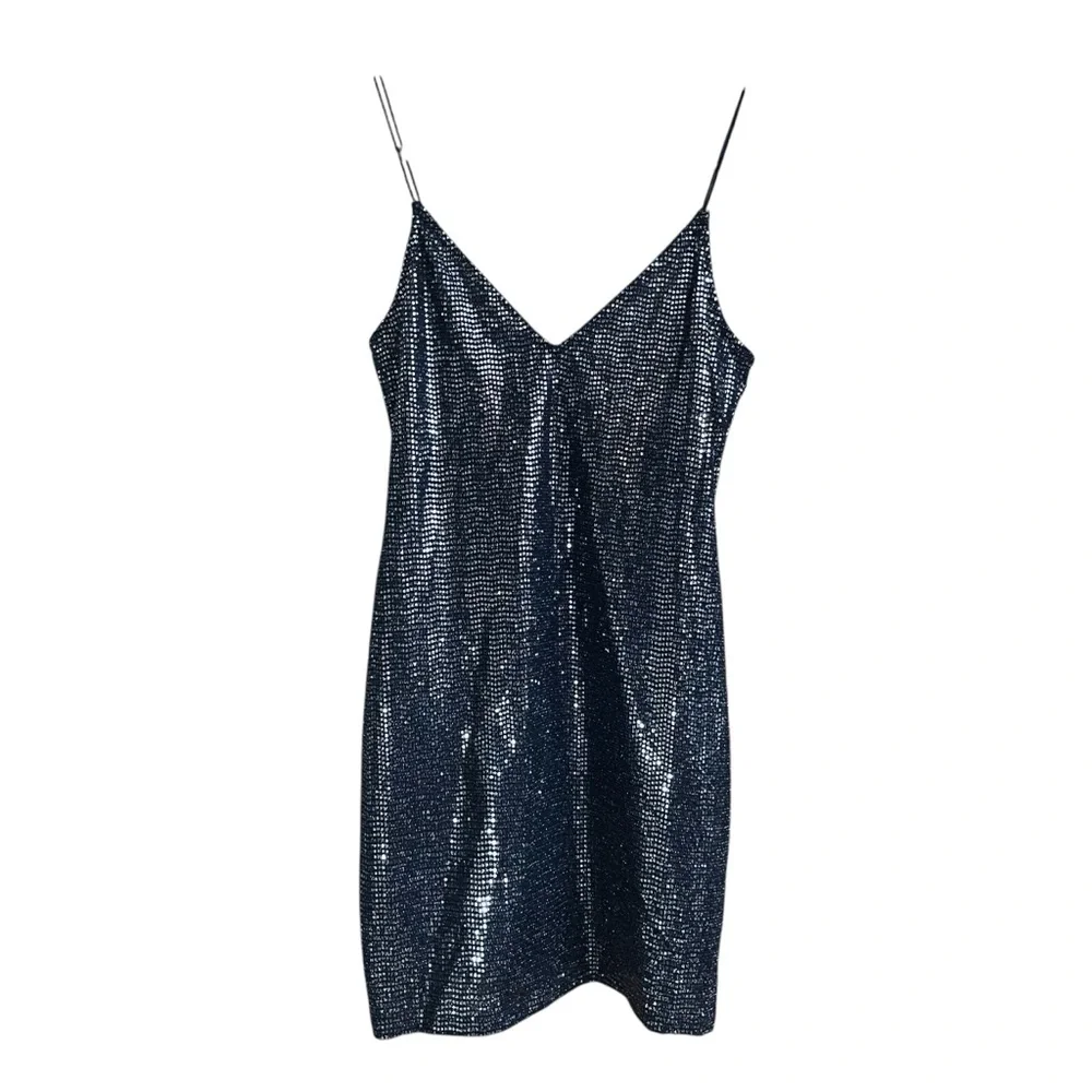 H&M‎ Divided Black Sparkle Top
